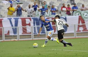 Veja imagens do primeiro tempo do jogo entre Cruzeiro e Corinthians