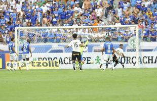 Veja imagens do primeiro tempo do jogo entre Cruzeiro e Corinthians