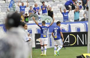 Veja imagens do primeiro tempo do jogo entre Cruzeiro e Corinthians