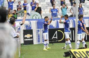 Veja imagens do primeiro tempo do jogo entre Cruzeiro e Corinthians