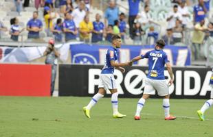 Veja imagens do primeiro tempo do jogo entre Cruzeiro e Corinthians