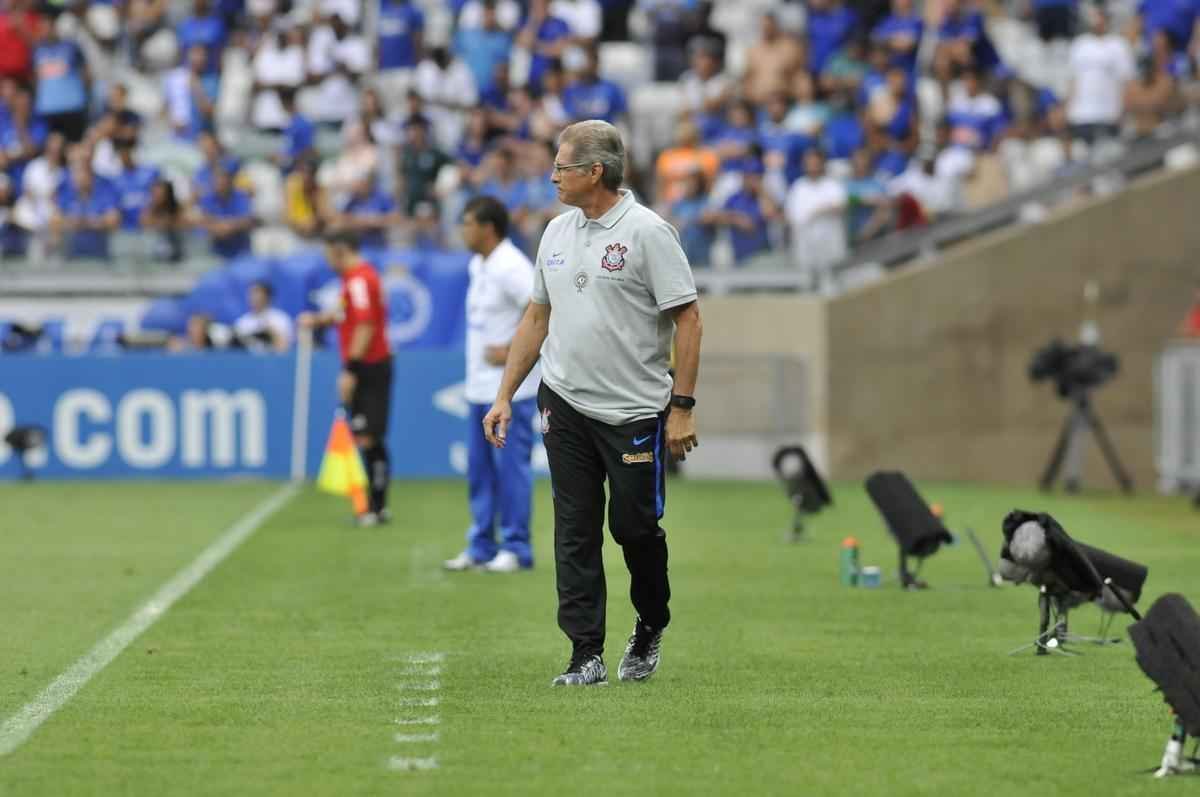 Veja imagens do primeiro tempo do jogo entre Cruzeiro e Corinthians