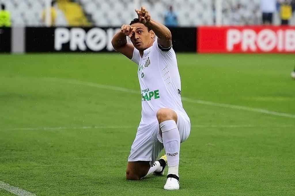 Imagens da vitria do Santos sobre o Amrica