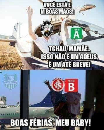 Confira os memes da queda do Internacional