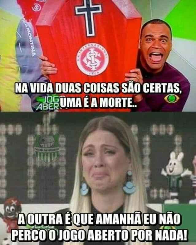 Confira os memes da queda do Internacional