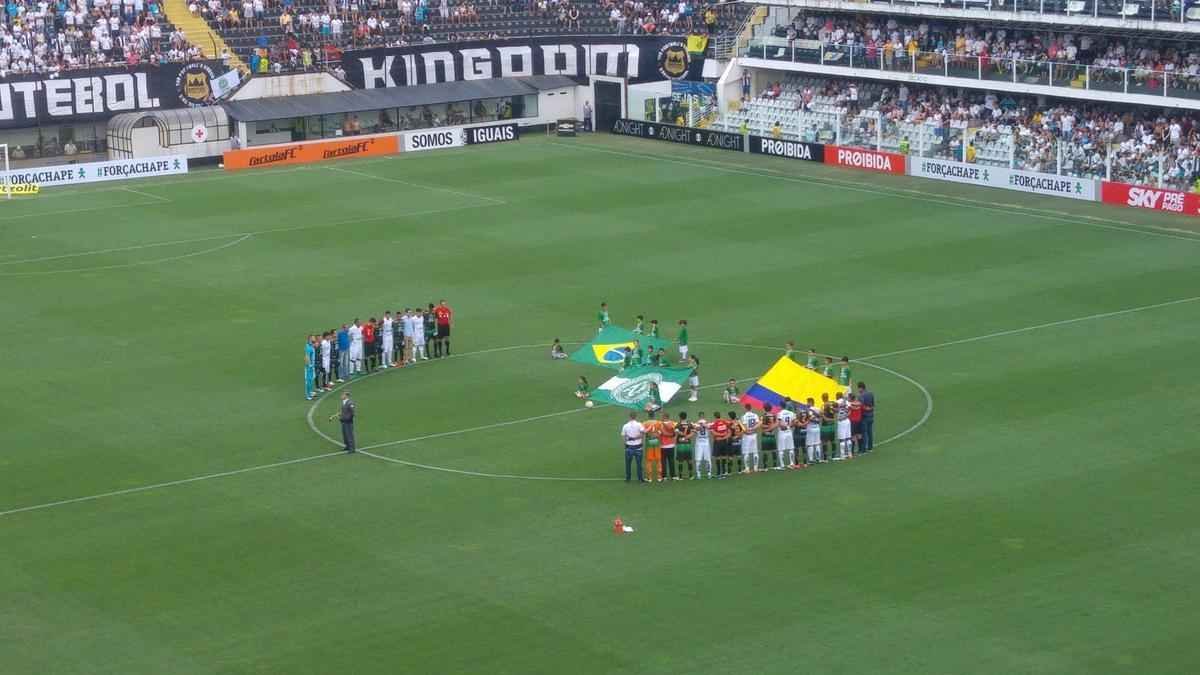 Santos x Amrica, em Santos