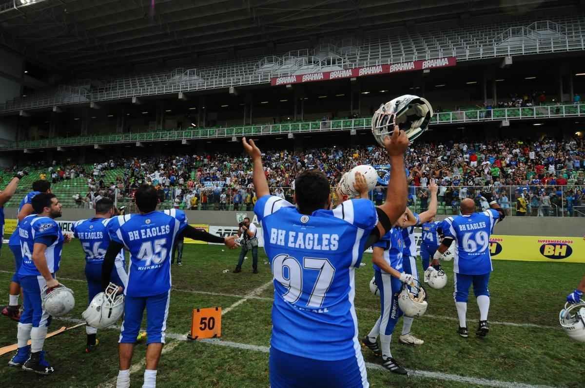 Confira imagens da vitria do BH Eagles sobre o Siop Coyotes