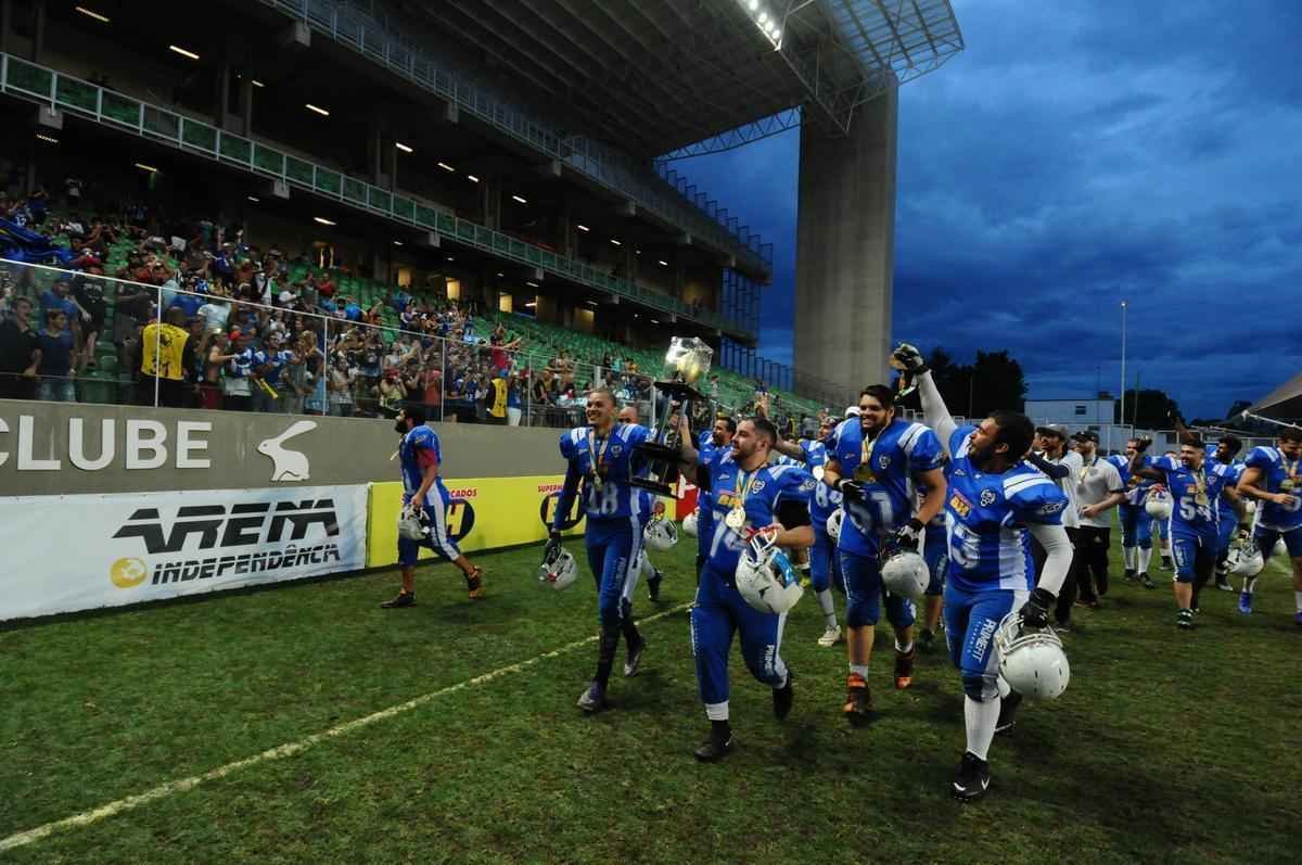 Confira imagens da vitria do BH Eagles sobre o Siop Coyotes