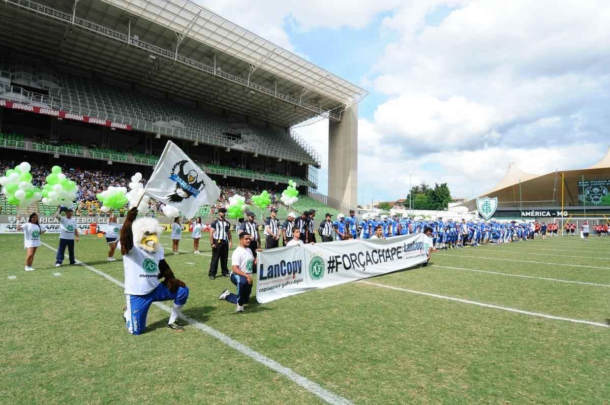 Confira imagens da vitria do BH Eagles sobre o Siop Coyotes