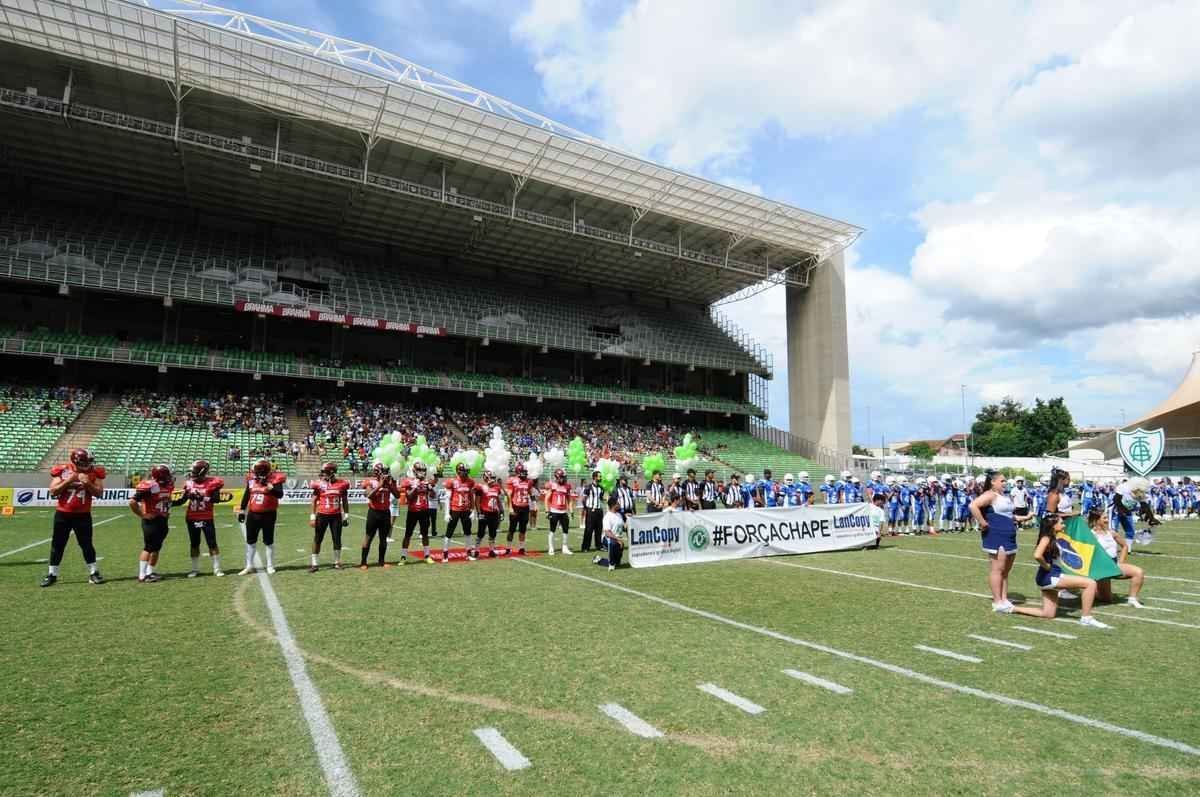 Confira imagens da vitria do BH Eagles sobre o Siop Coyotes