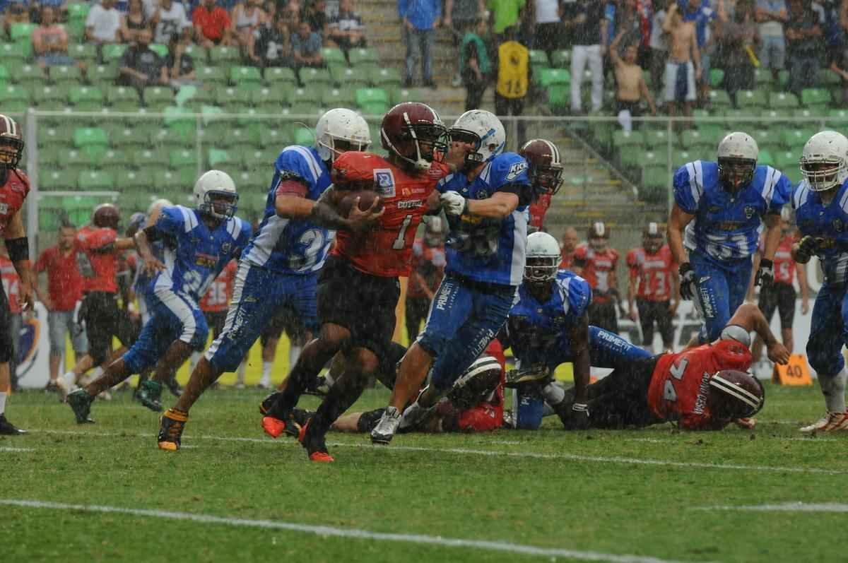 Confira imagens da vitria do BH Eagles sobre o Siop Coyotes