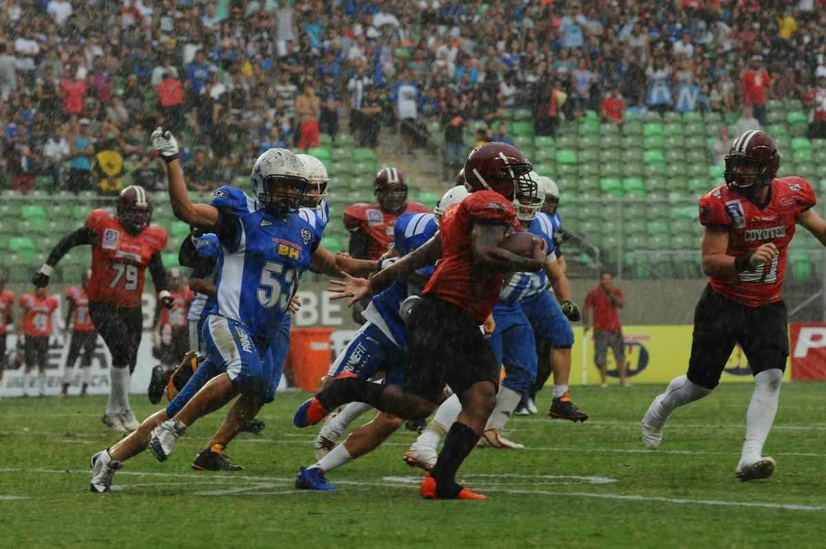 Confira imagens da vitria do BH Eagles sobre o Siop Coyotes