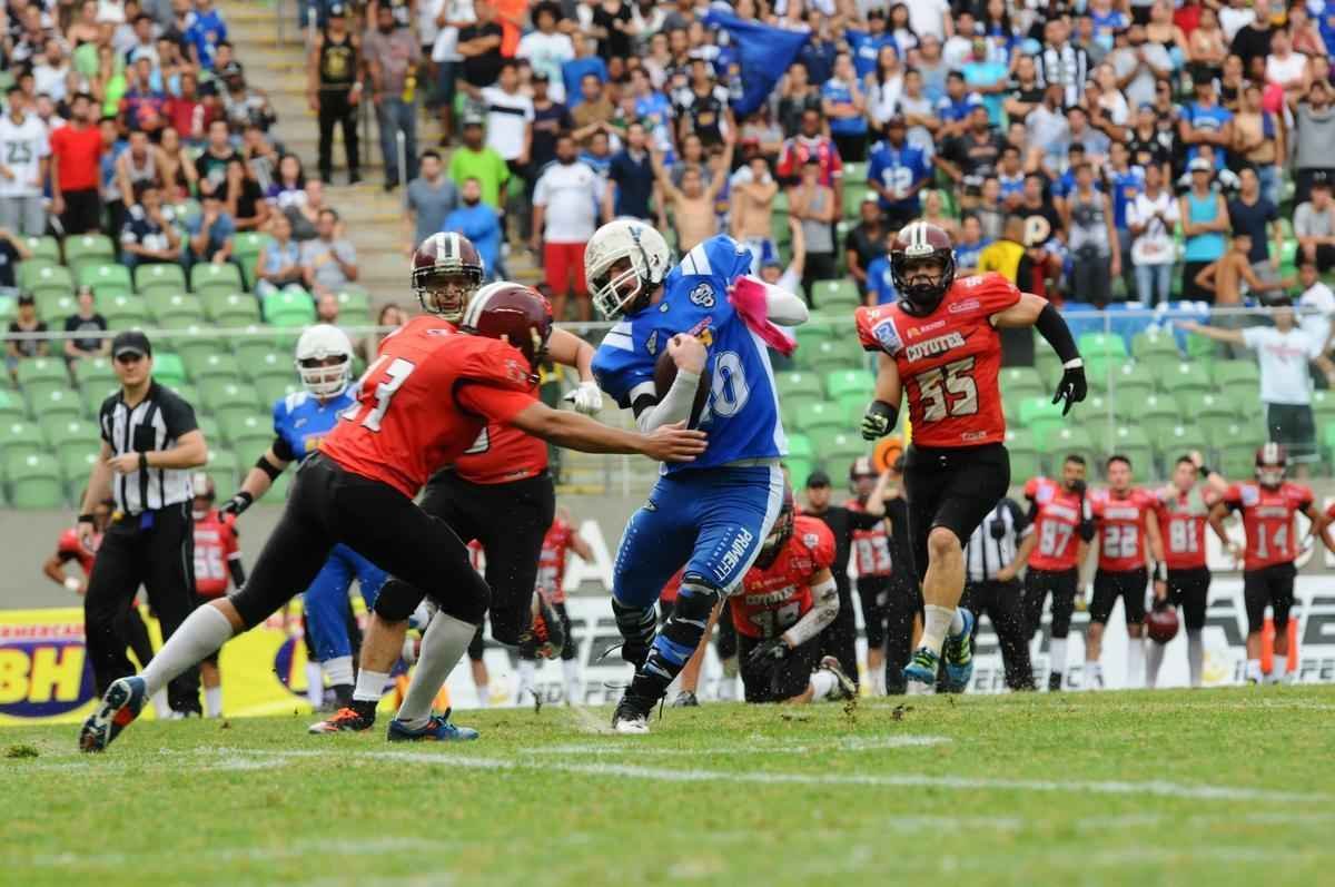 Confira imagens da vitria do BH Eagles sobre o Siop Coyotes