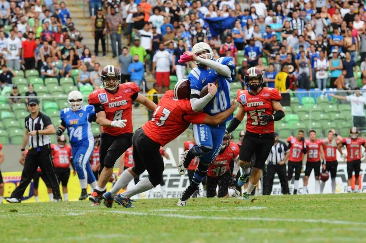 Confira imagens da vitria do BH Eagles sobre o Siop Coyotes