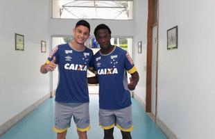 Reforos do Cruzeiro realizaram exames mdicos nesta quarta-feira