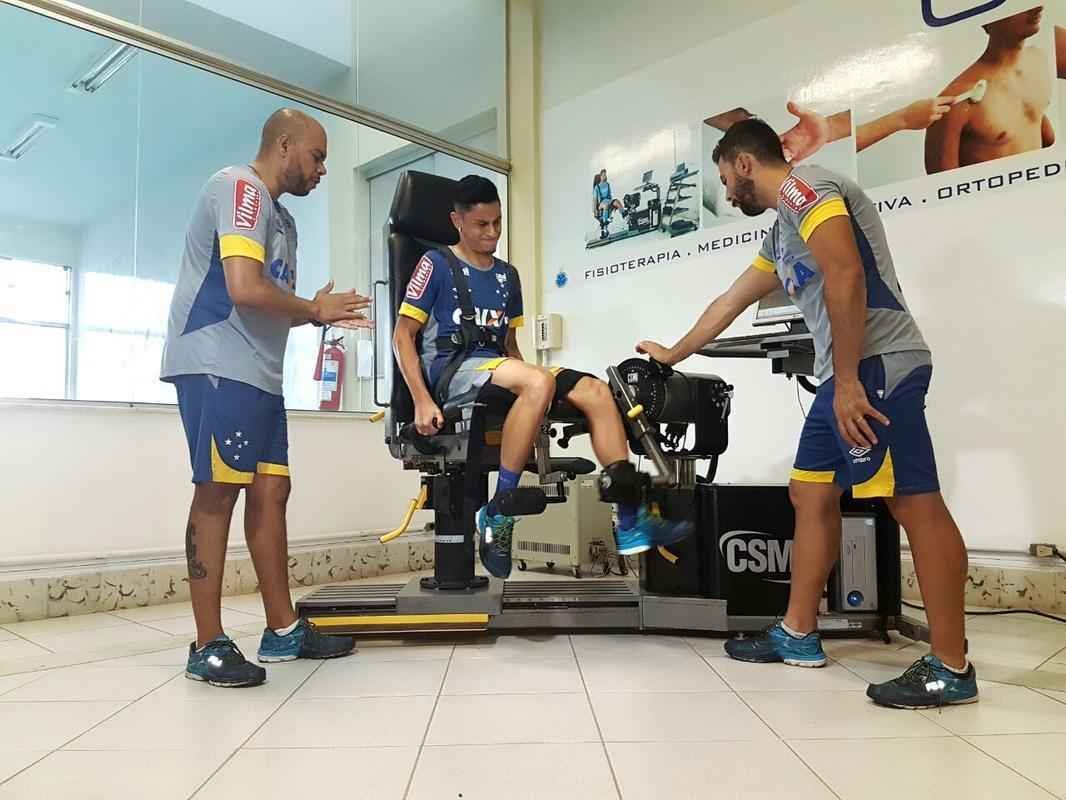 Primeiros reforos do Cruzeiro para 2017, Caicedo e Diogo realizaram exames na Toca da Raposa II