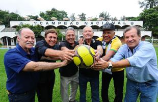 Estado de Minas/Superesportes reuniu alguns dos campees brasileiros pelo Atltico em 1971: Beto Bom de Bola, Humberto Ramos, Ronaldo, Mussula, Dad Maravilha (Dario) e Ren Santana, filho de Tel