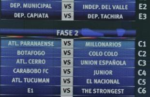 Sorteio definiu os confrontos da Copa Libertadores 