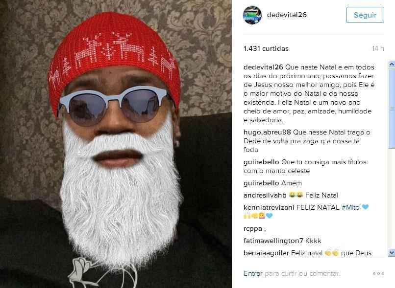 Ded: 'Que neste Natal e em todos os dias do prximo ano, possamos fazer de Jesus nosso melhor amigo, pois Ele  o maior motivo do Natal e da nossa existncia'