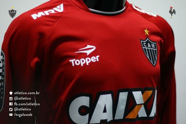 Atlético vestirá uniforme provisório até o lançamento da coleção oficial, previsto para abril