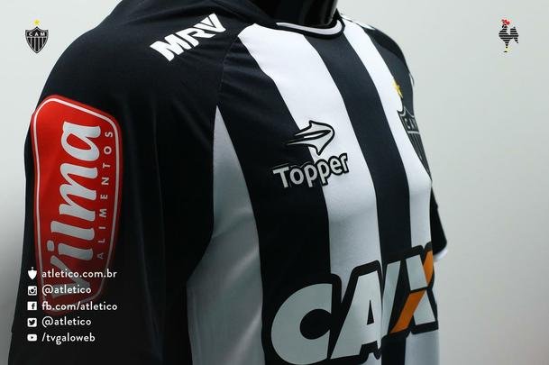 Atlético vestirá uniforme provisório até o lançamento da coleção oficial, previsto para abril