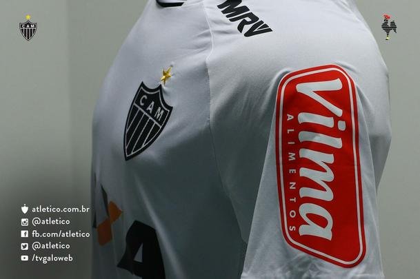 Atlético vestirá uniforme provisório até o lançamento da coleção oficial, previsto para abril