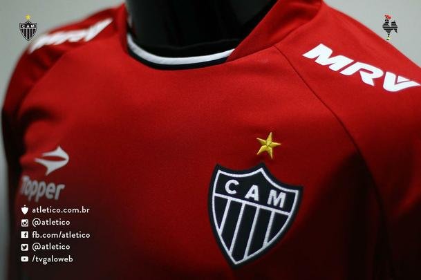 Atlético vestirá uniforme provisório até o lançamento da coleção oficial, previsto para abril