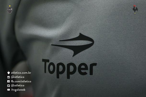 Atlético vestirá uniforme provisório até o lançamento da coleção oficial, previsto para abril