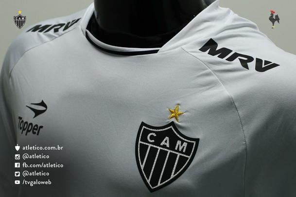 Atlético vestirá uniforme provisório até o lançamento da coleção oficial, previsto para abril