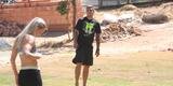 Rafael Moura com familiares e amigos em Esmeraldas