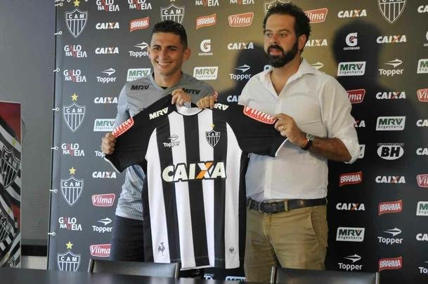 Danilo Barcelos e Felipe Santana foram apresentados nesta tera-feira na Cidade do Galo