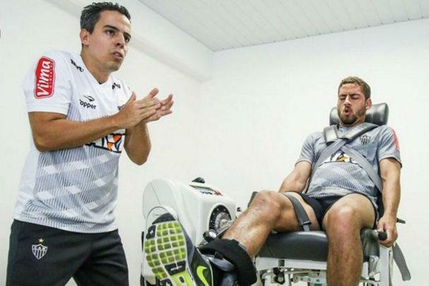 Jogadores do Atlético realizaram testes físicos e cardiológicos nesta quinta-feira