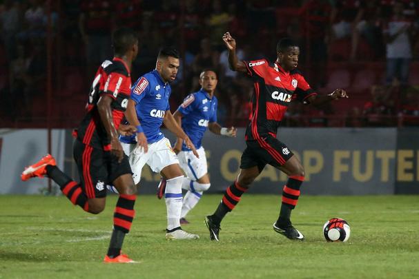 Imagens do jogo entre Flamengo e Cruzeiro, pelas oitavas de final da Copa São Paulo de Futebol Júnior