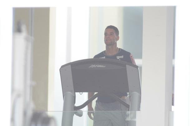 Imagens do jogo-treino entre Cruzeiro e guia, na Toca da Raposa II