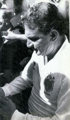 Carlos Alberto Silva com a Seleção Brasileira na Copa América de 1987, na Argentina