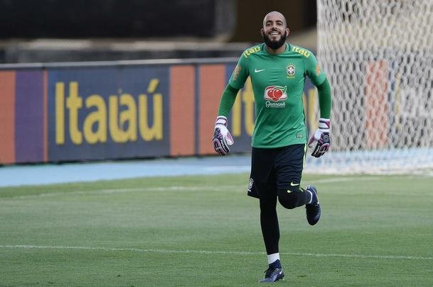 Treino da Seleção Brasileira no Engenhão, no Rio de Janeiro, visando ao Jogo da Amizade