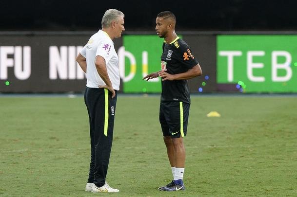 Treino da Seleção Brasileira no Engenhão, no Rio de Janeiro, visando ao Jogo da Amizade