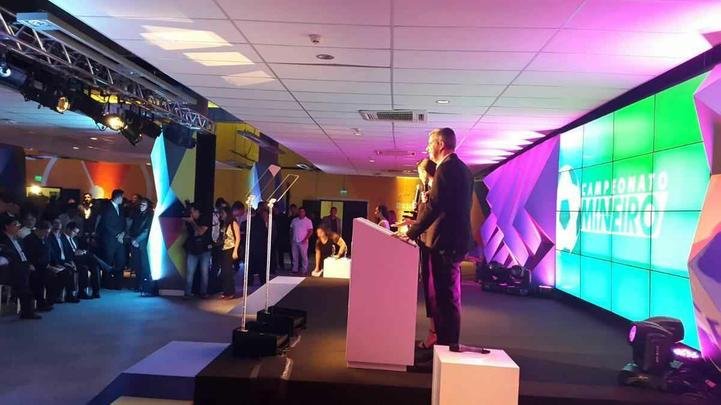 Festa de lanamento do Campeonato Mineiro