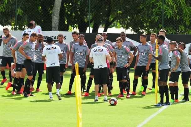 Fotos do ltimo treinamento do Atltico na Cidade do Galo antes da estreia na temporada