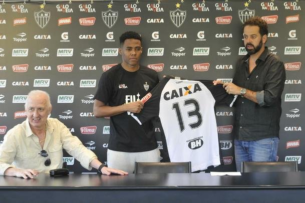 Elias foi apresentado no Galo e admitiu sonho de conquistar a Libertadores e de ir  Copa de 2018