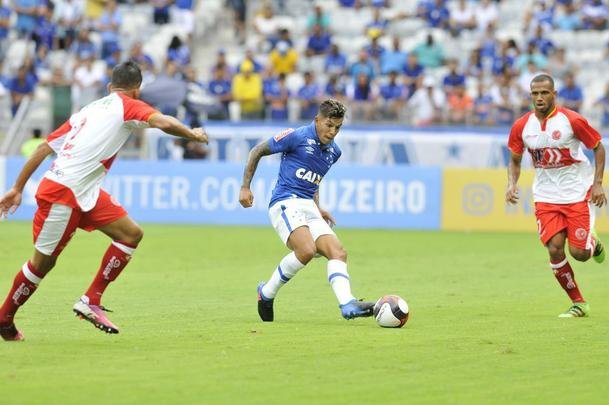 Imagens do jogo entre Cruzeiro e Tricordiano, pelo Campeonato Mineiro, no Mineiro