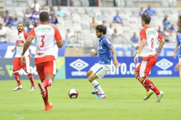 Imagens do jogo entre Cruzeiro e Tricordiano, pelo Campeonato Mineiro, no Mineiro