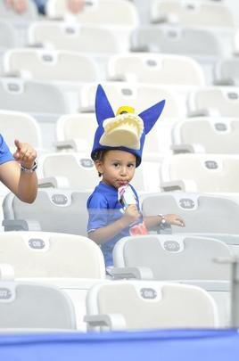 Fotos da torcida no jogo entre Cruzeiro e Tricordiano, pelo Campeonato Mineiro