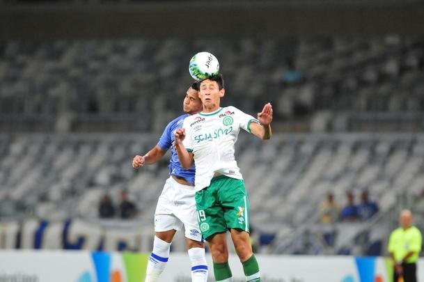 Imagens do jogo entre Cruzeiro e Chapecoense, pela Primeira Liga