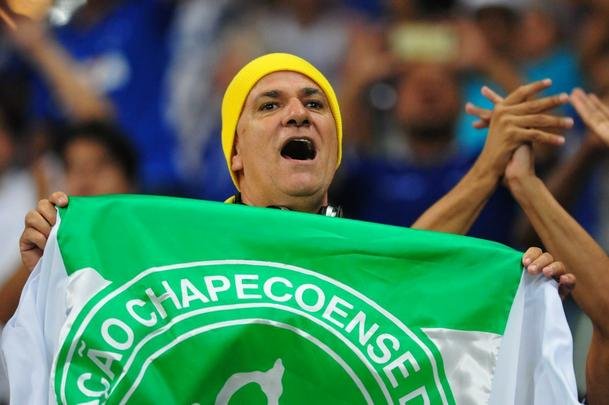 Imagens do jogo entre Cruzeiro e Chapecoense, pela Primeira Liga
