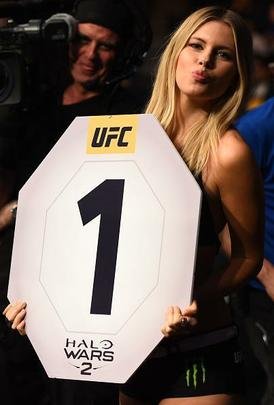Octagon Girl Chrissy Blair