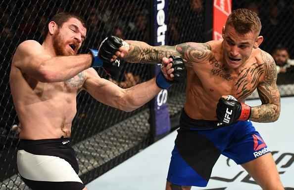 Dustin Poirier venceu Jim Miller por decisão majoritária