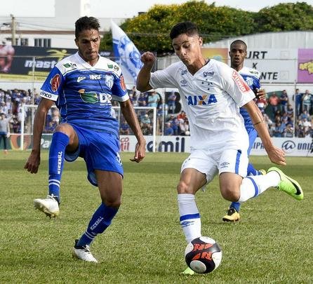 URT e Cruzeiro empataram por 1 a 1 neste sábado