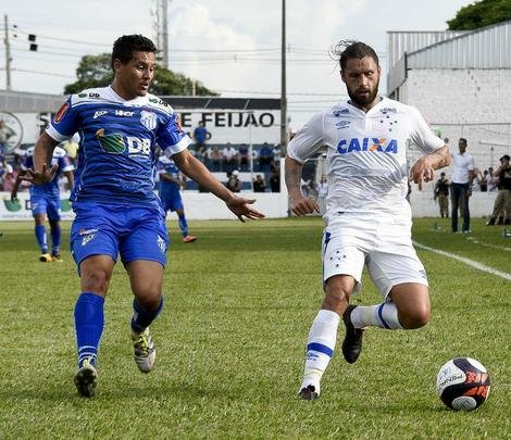 URT e Cruzeiro empataram por 1 a 1 neste sábado