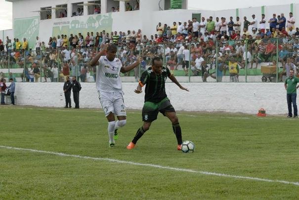 Imagens da partida entre Murici-AL e Amrica, em Alagoas, pela segunda fase da Copa do Brasil